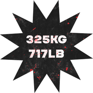 Female Deadlift WR 325kg Sticker