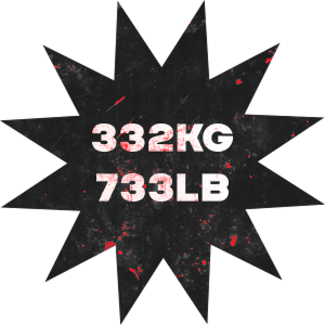 Women's Replica Dinnie Stones Rogue Record 332kg Sticker